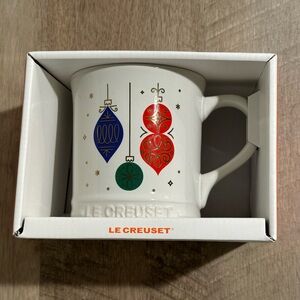 Le Creuset Christmas Mug, New in Box